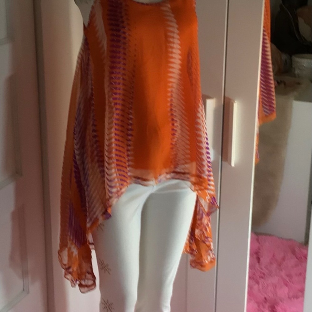 Marciano top, 100% silk